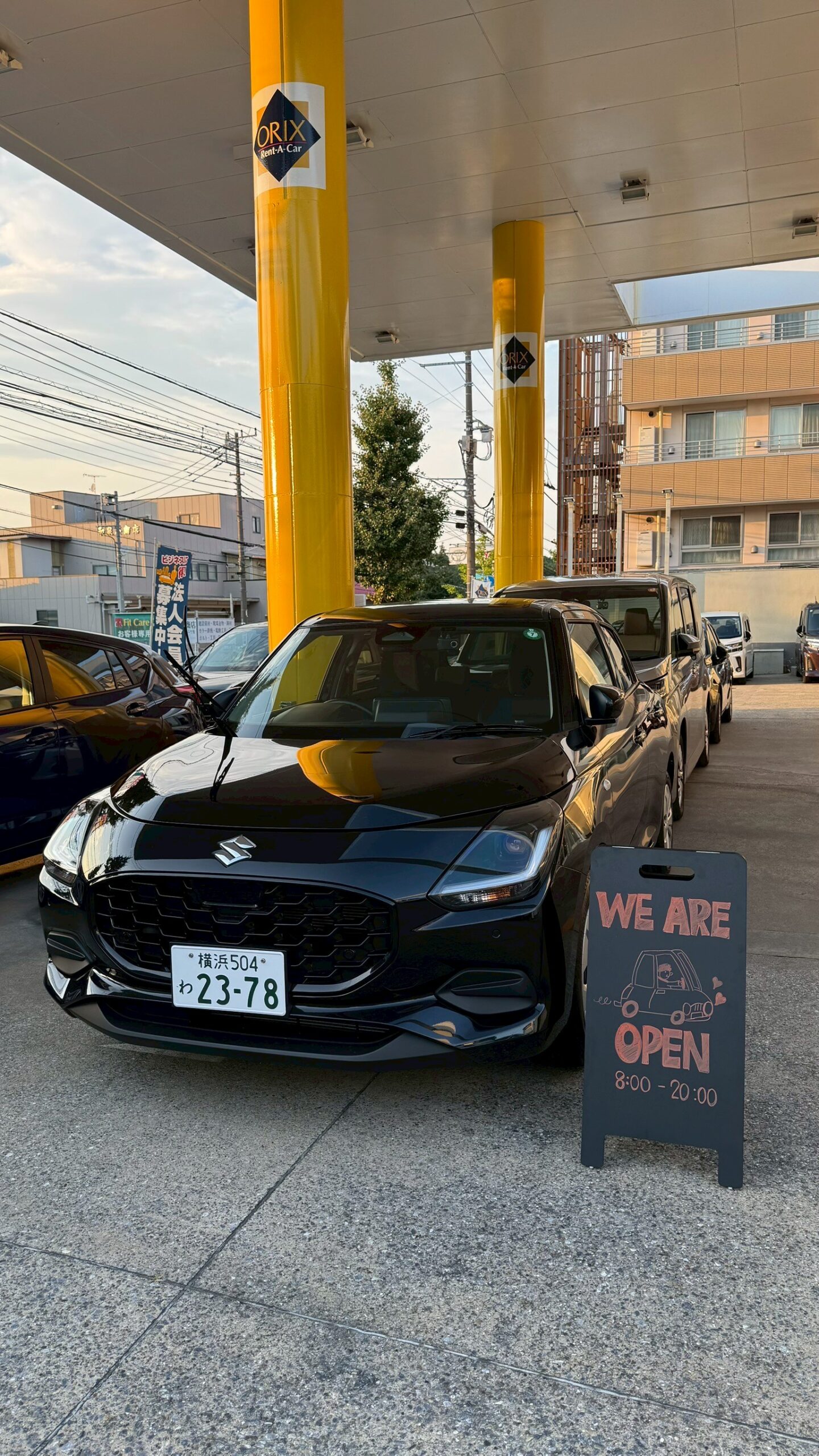 【車種指定予約】新型スイフトのレンタカーはオリックスレンタカーへ!!