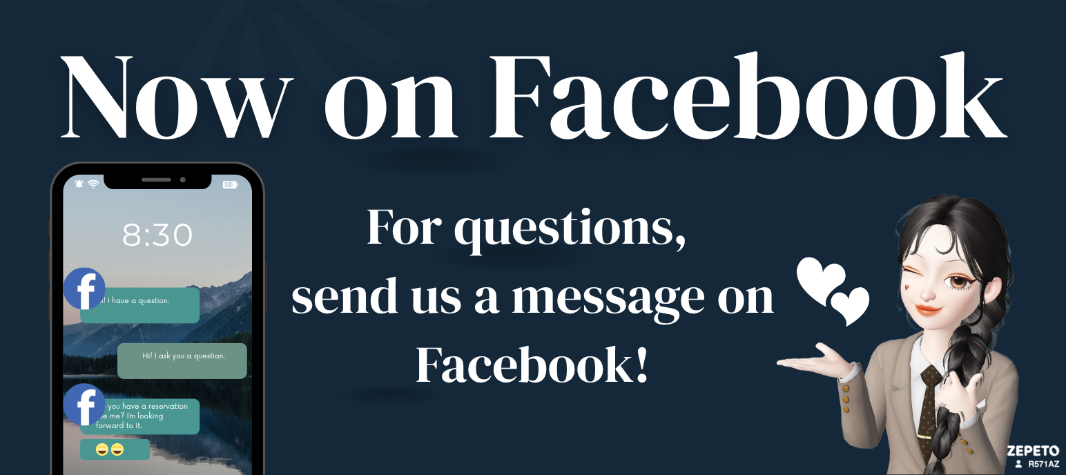 International Visitors: You Can Now Message Us on Facebook!