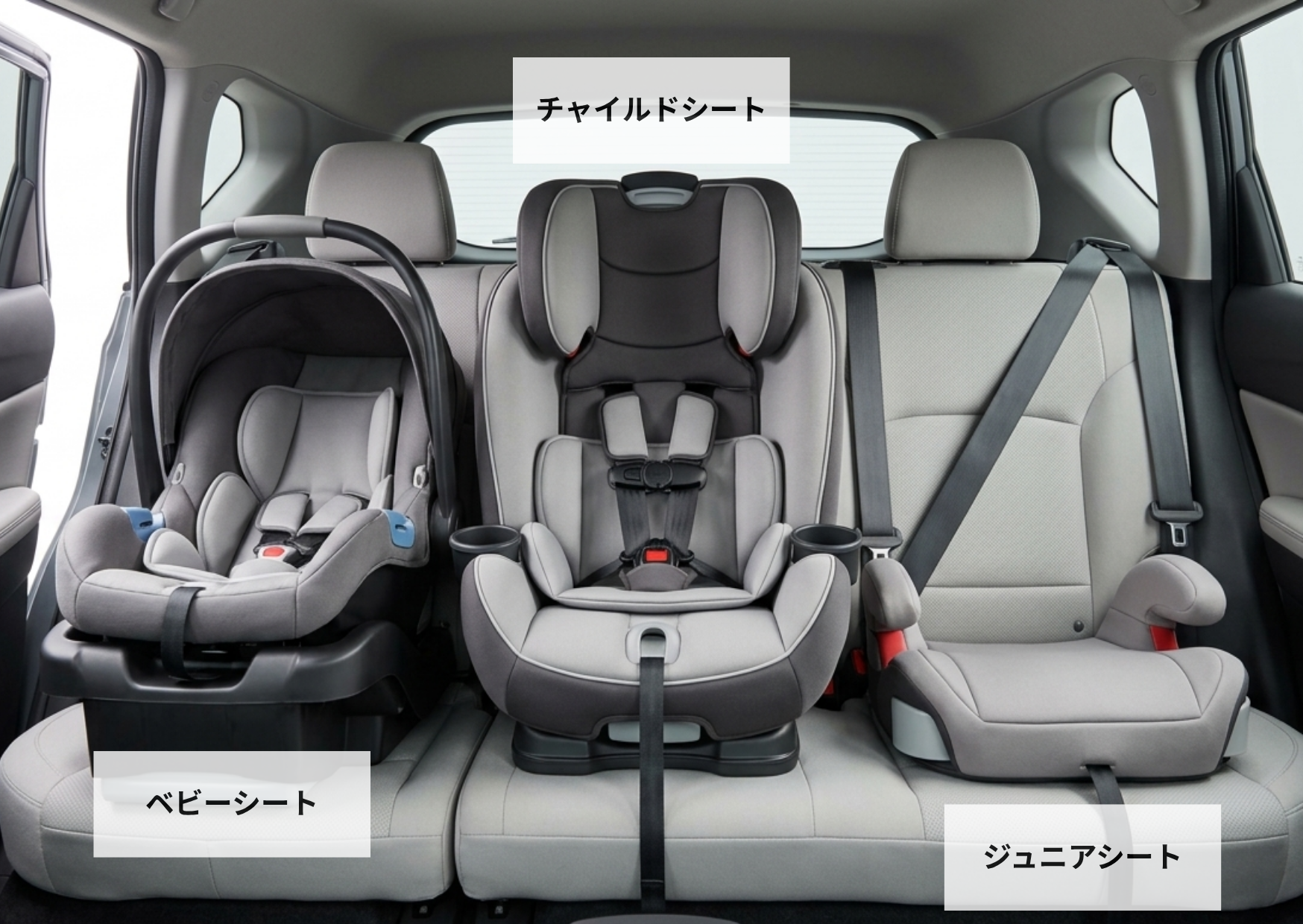 レンタカーで子どもとお出かけ｜チャイルドシートの料金・対象年齢 